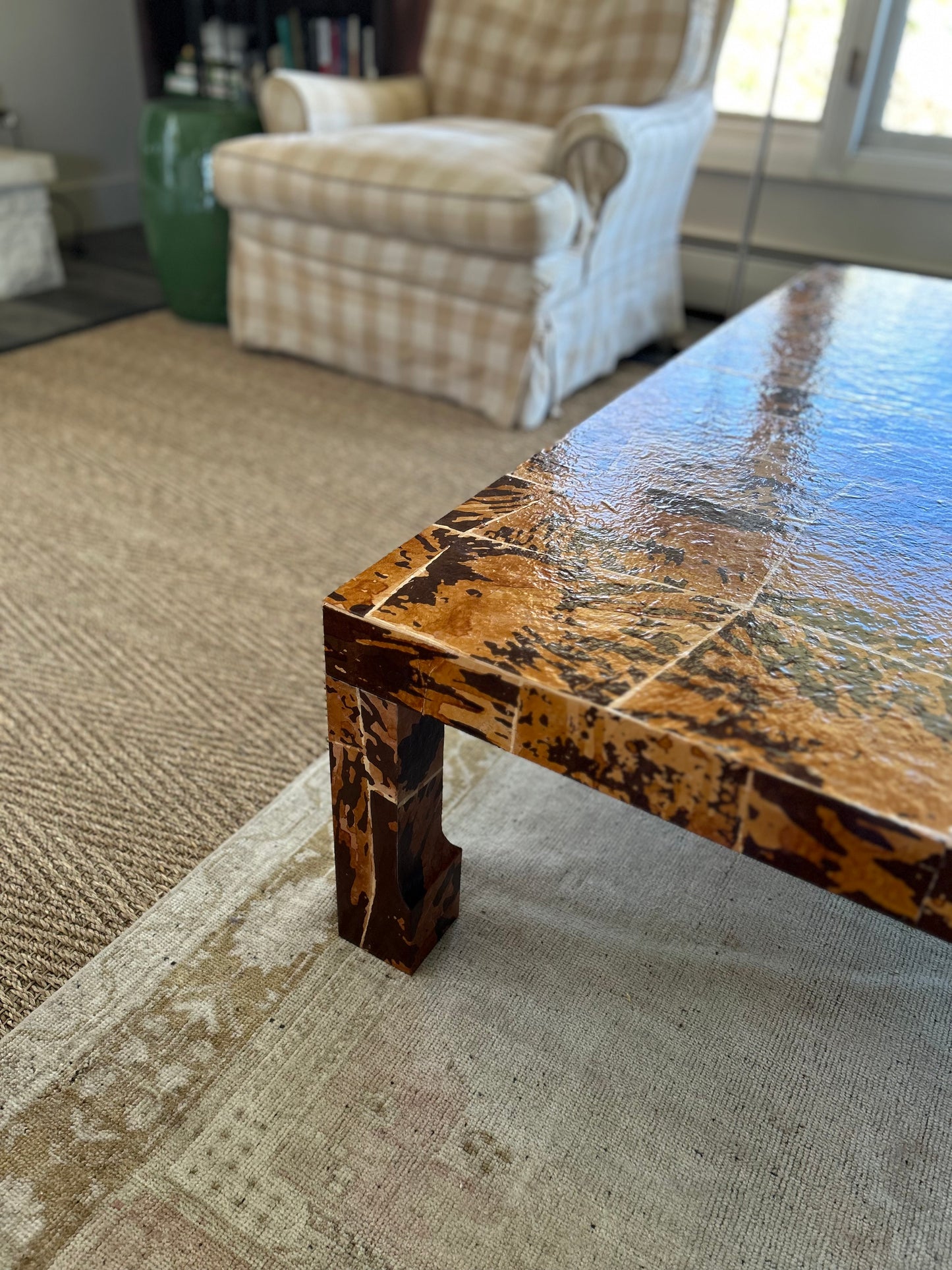 Tortoise Shell Coffee Table