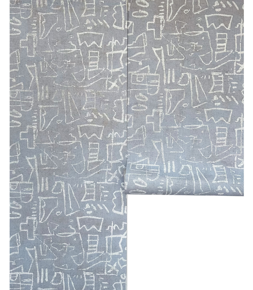 Screen Printed Hessian