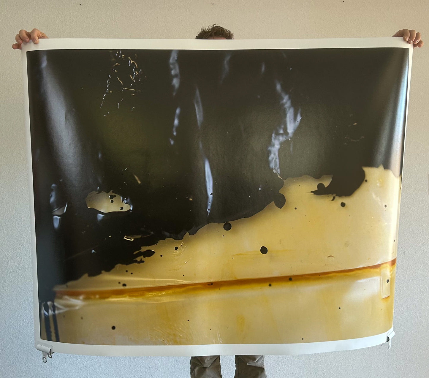 "Black" - 53.25" x 40"