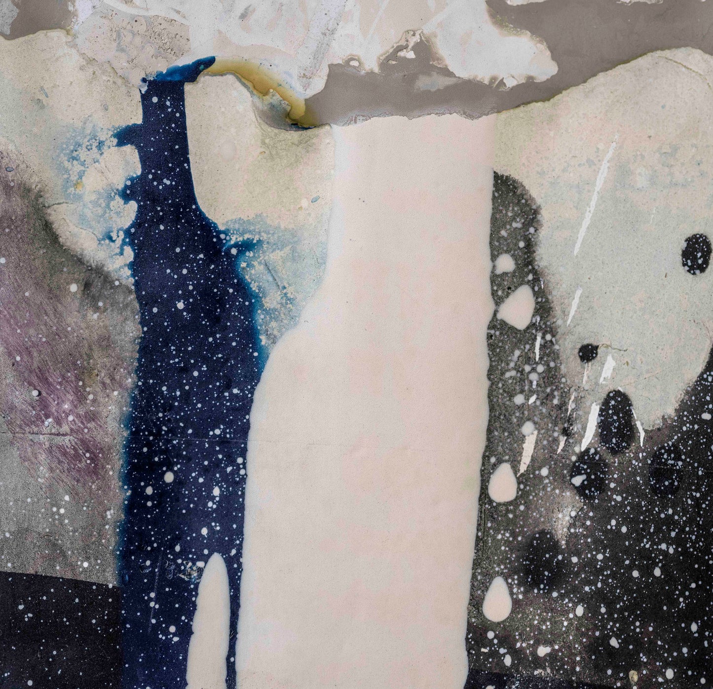 "Star Night to Saturn" - 41.5" x 40"